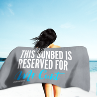 Reserved Mr Cunt Beach Towel